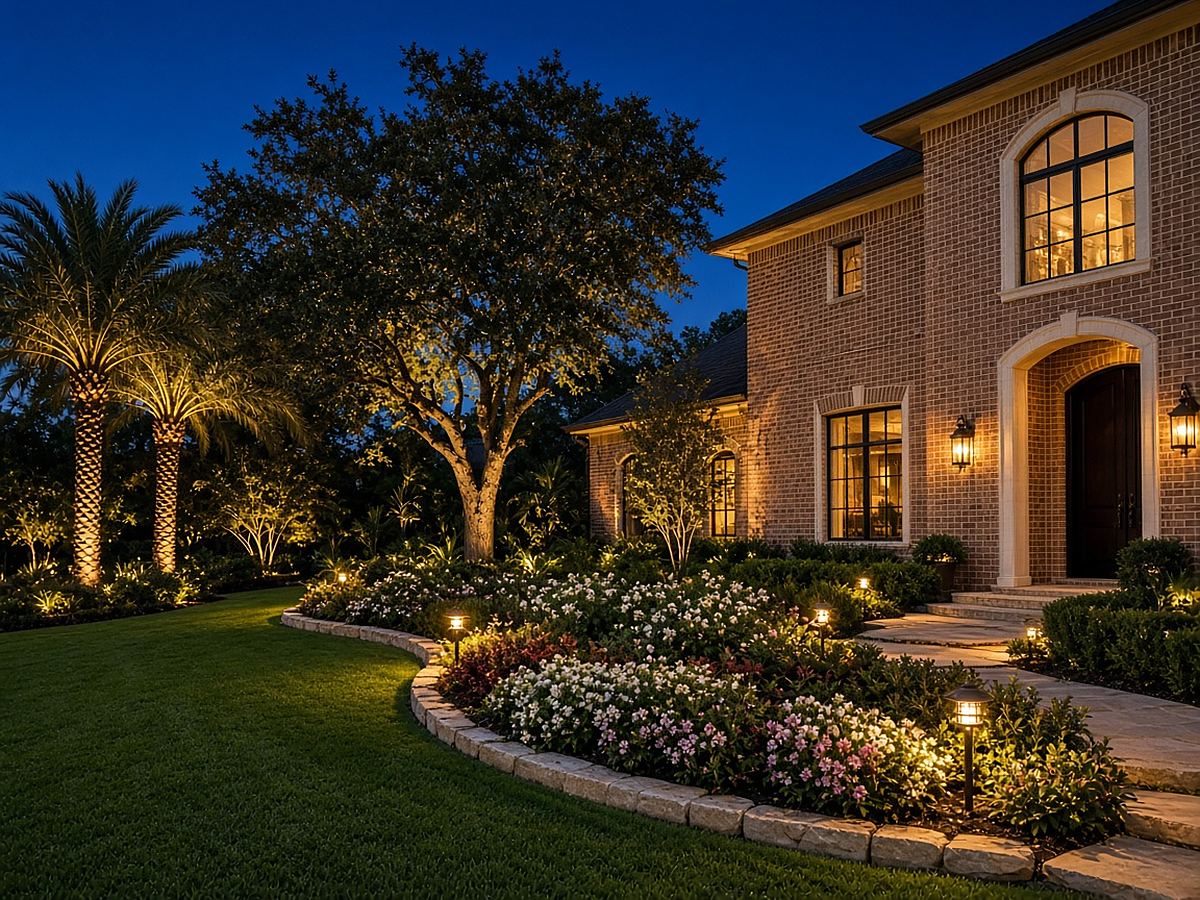 Landscape Lighting in Houston