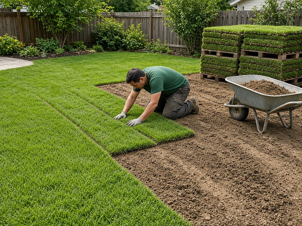 Sod Installation in Houston